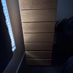 Brown Wood Dresser