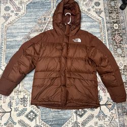 Brown The North Face Puffer Jacket