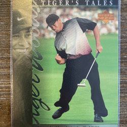 Tiger Woods Tiger Tales Playoff Win Card