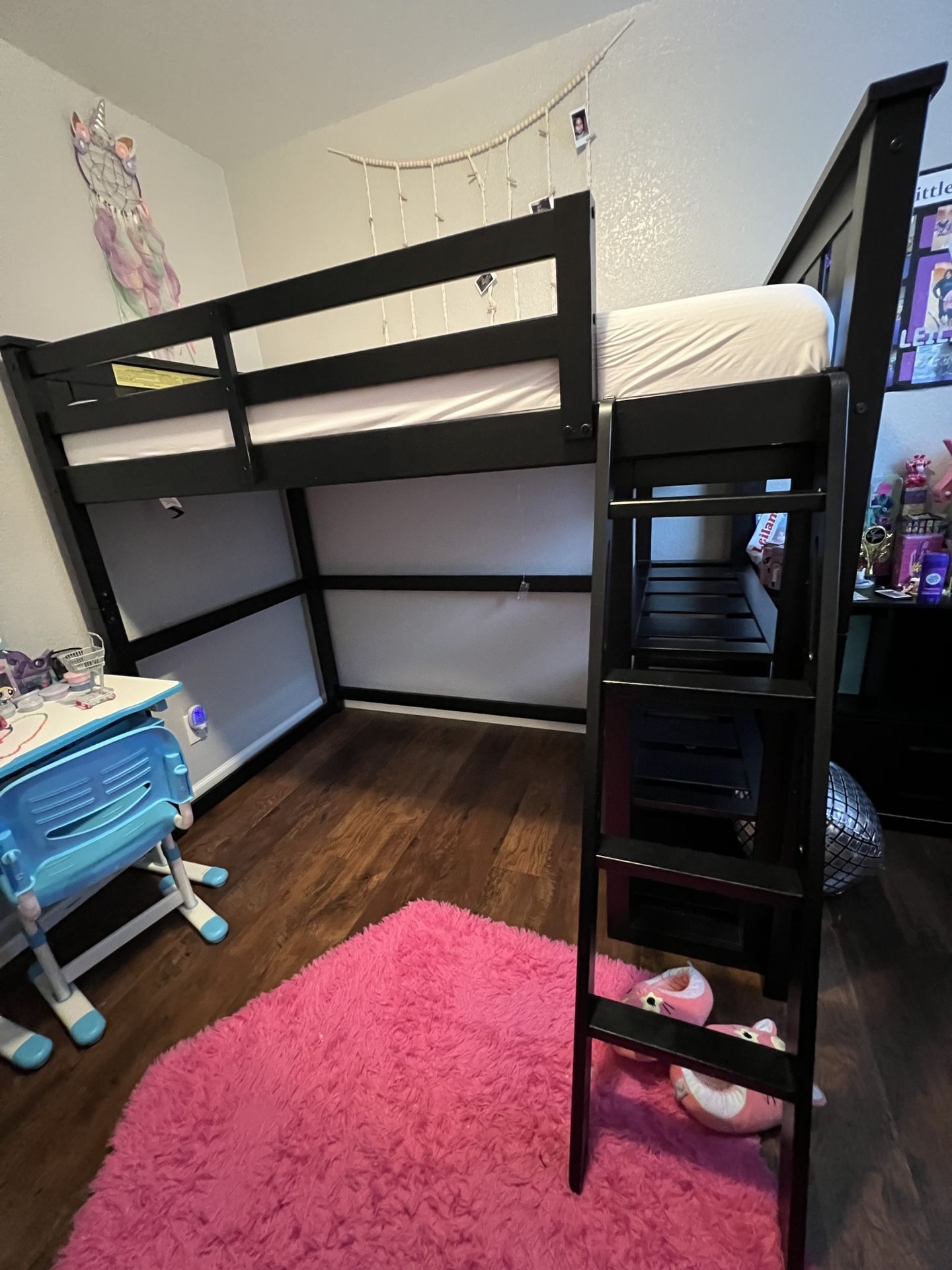 Twin Size Toddler Loft Bed $150