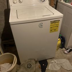 Washer and dryer