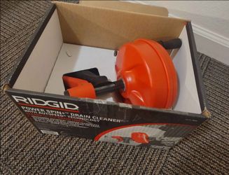 Ridgid power spin drain cleaner