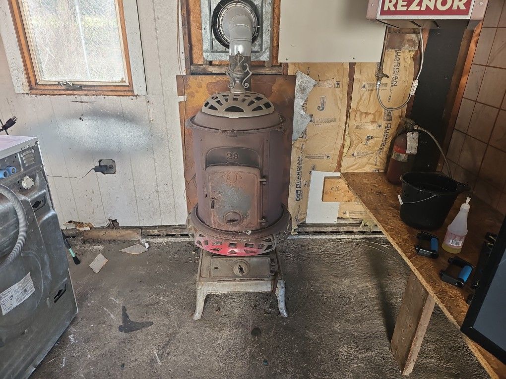 Vintage Wood Burning Stove.