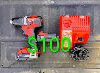 Milwaukee® M18 Drill w/(2)CP2.0 Batteries and Charger