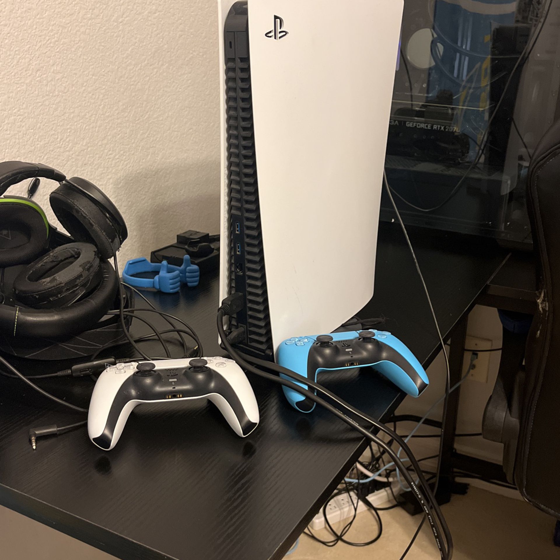 LIGHTLY USED PS5 with Two Controllers