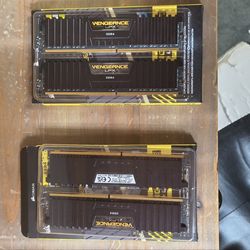 96GB (3200Mhz) RAM VENGEANCE(32GB)  AND CRUCIAL (64GB)