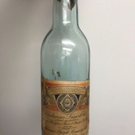 Antique Budweiser Bottle 1900's...huge Collector Piece..probably Worth Alot$$$$$