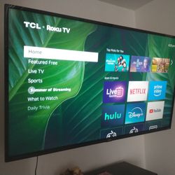 50" Inch 4k TCL Roku TV