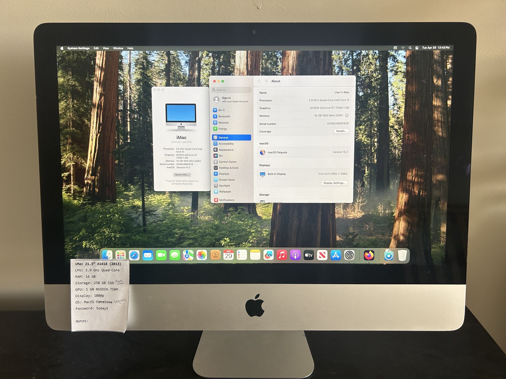 Apple iMac Computer