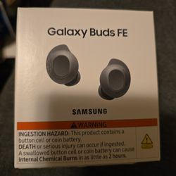 New, Unopened Galaxy Buds FE