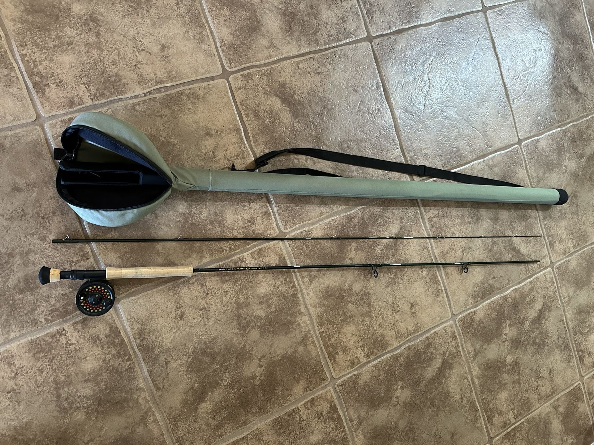 Temple Fork Outfitters IM6 Graphite 7 WT 2pc 9’0