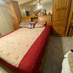 Cal King Size Bed 