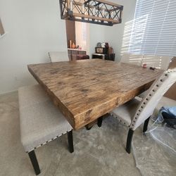 Jerome furniture Century Dining Table - 6 Piece