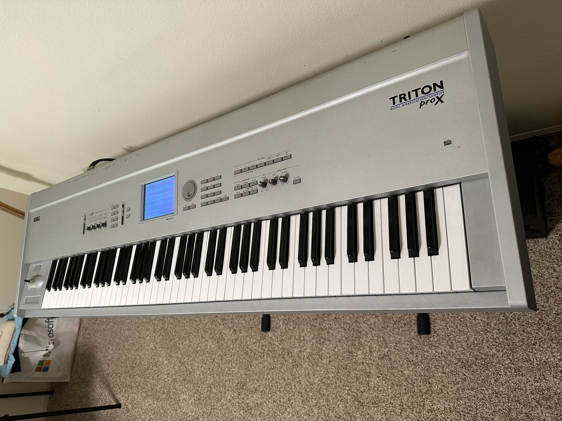 Korg Triton ProX 88-Key Music Workstation Keyboard Synthesizer