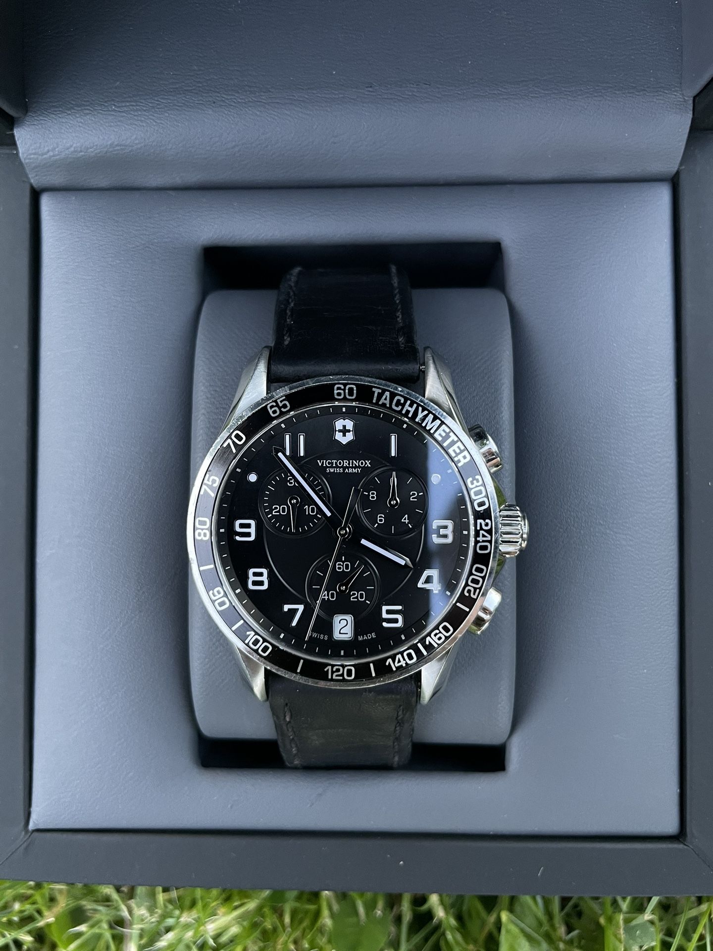*URGENT SALE* Victorinox Swiss Army Chrono Classic Watch in Black