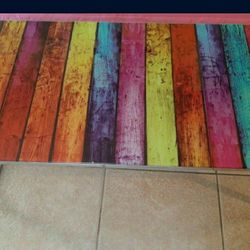 Glass Coffee Table- Multicolor