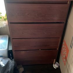 Corkboard Dresser