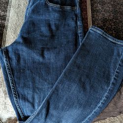 Like New Deep Navy Blue Denim Jeans