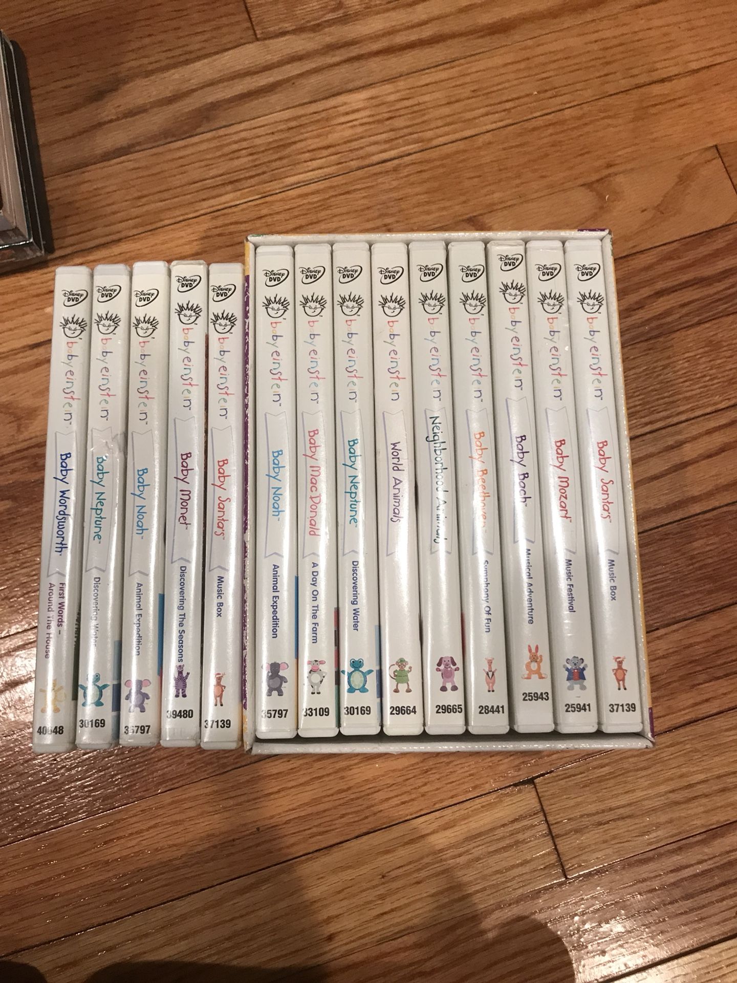 Baby einstein Lot of 14 Dvds for $10 Firm!