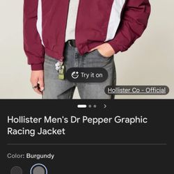 Dr Pepper Jacket From Holister Goes For 130 Selling For 45