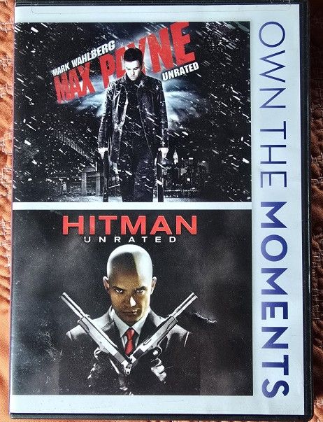 Max Payne & Hitman Unrated DVD