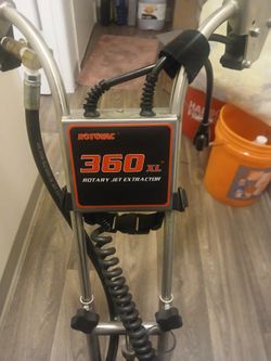 360XL carpet cleaning machine
