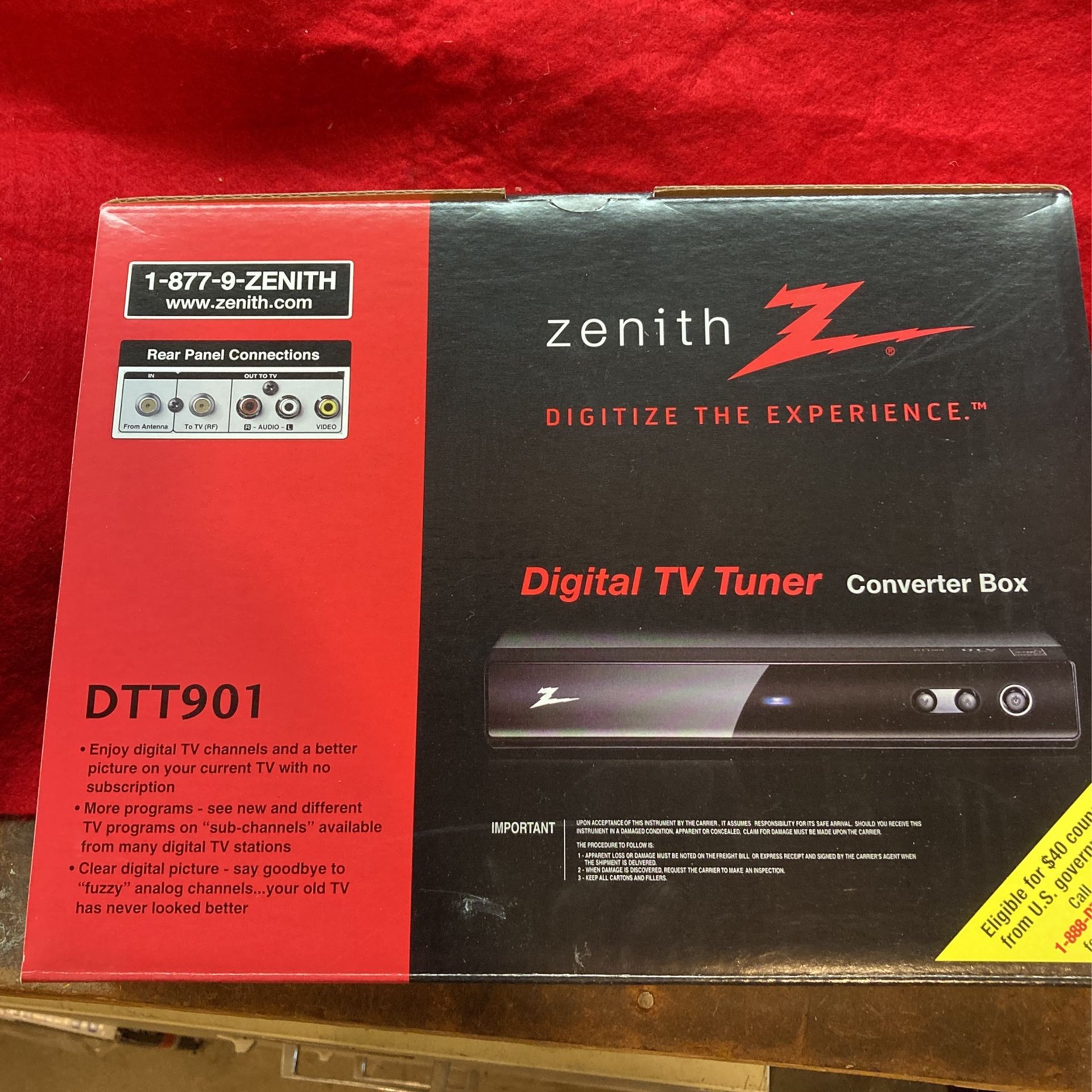 Zenith digital TV TUNER