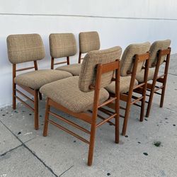 Mid-Century Greta Grossman Model 6260 Dining Chairs