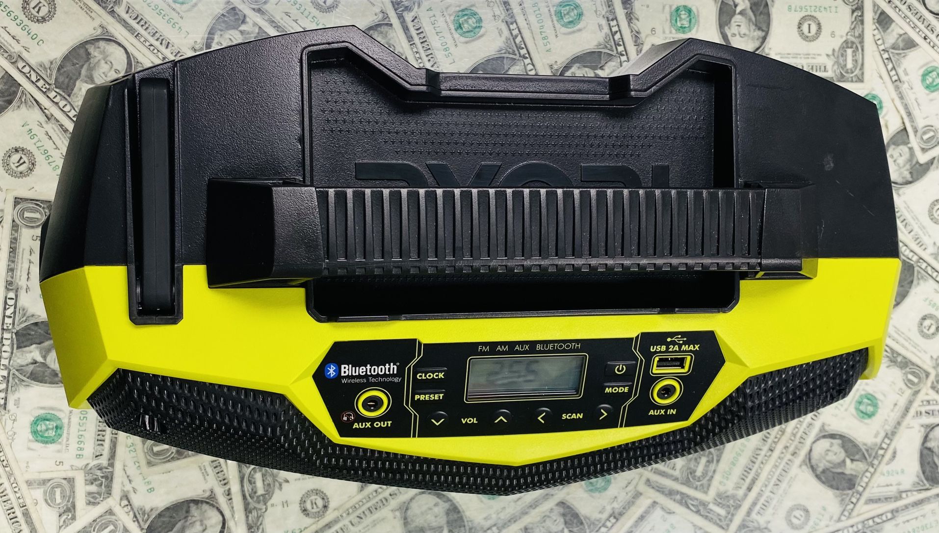 Used, Good Condition! Ryobi Bluetooth Wireless Speaker (P746)! #CPB000098