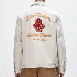 Deus Motorcycle Jacket - white