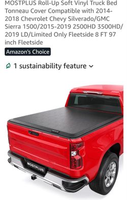 New Silverado 8 Ft Tonneau Cover