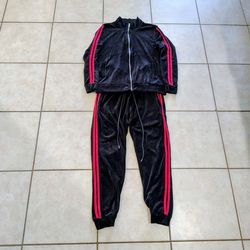 Mens Velour Tracksuit