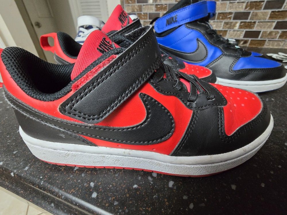 Kids Nike Shoes Three Pairs