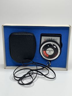 Weston XM1 Manual Camera Light Meter 
