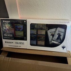 Magic The Gathering Final Fantasy Deluxe Commander Kit