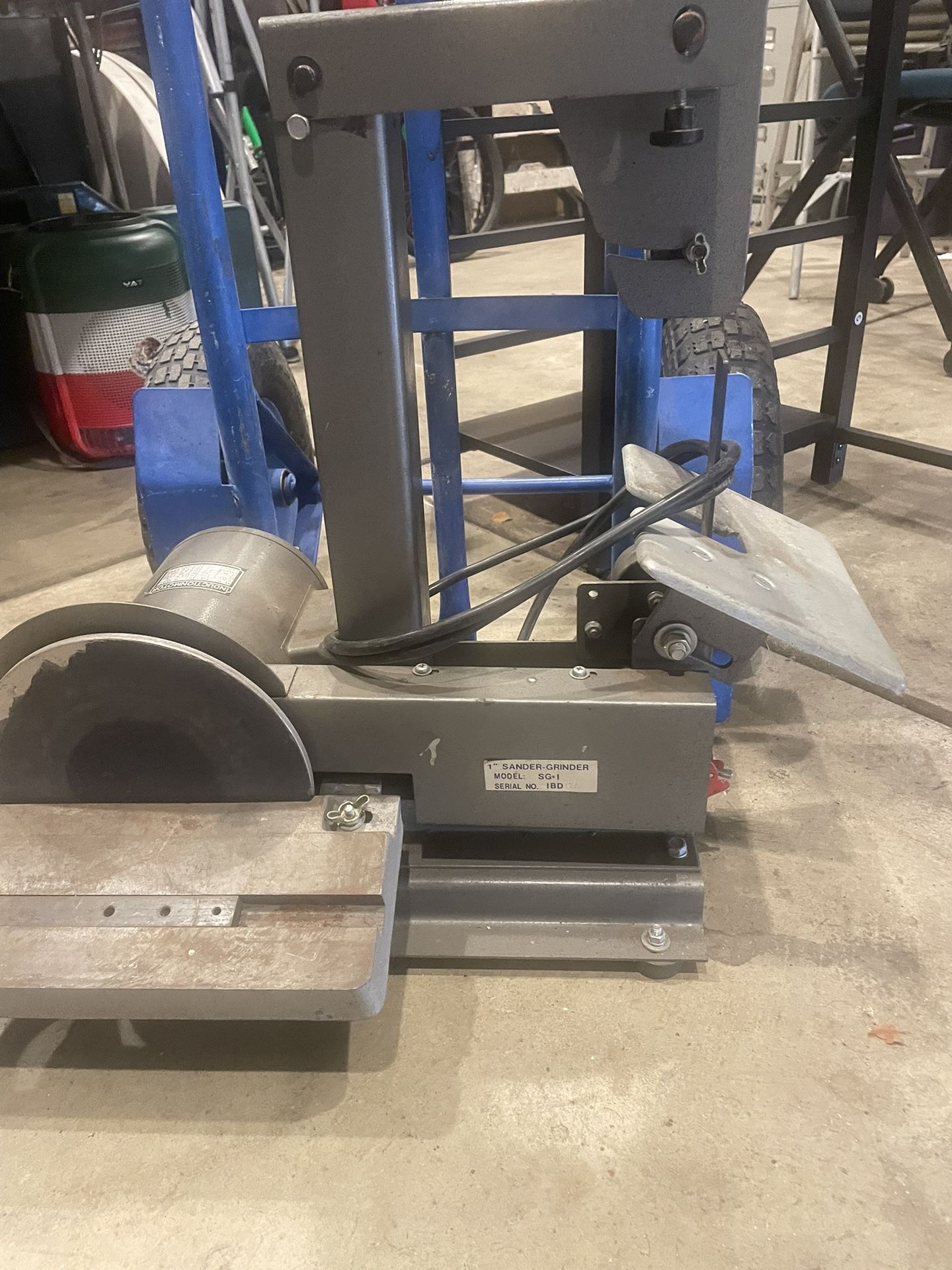 Belt And Wheel Sander Works Great