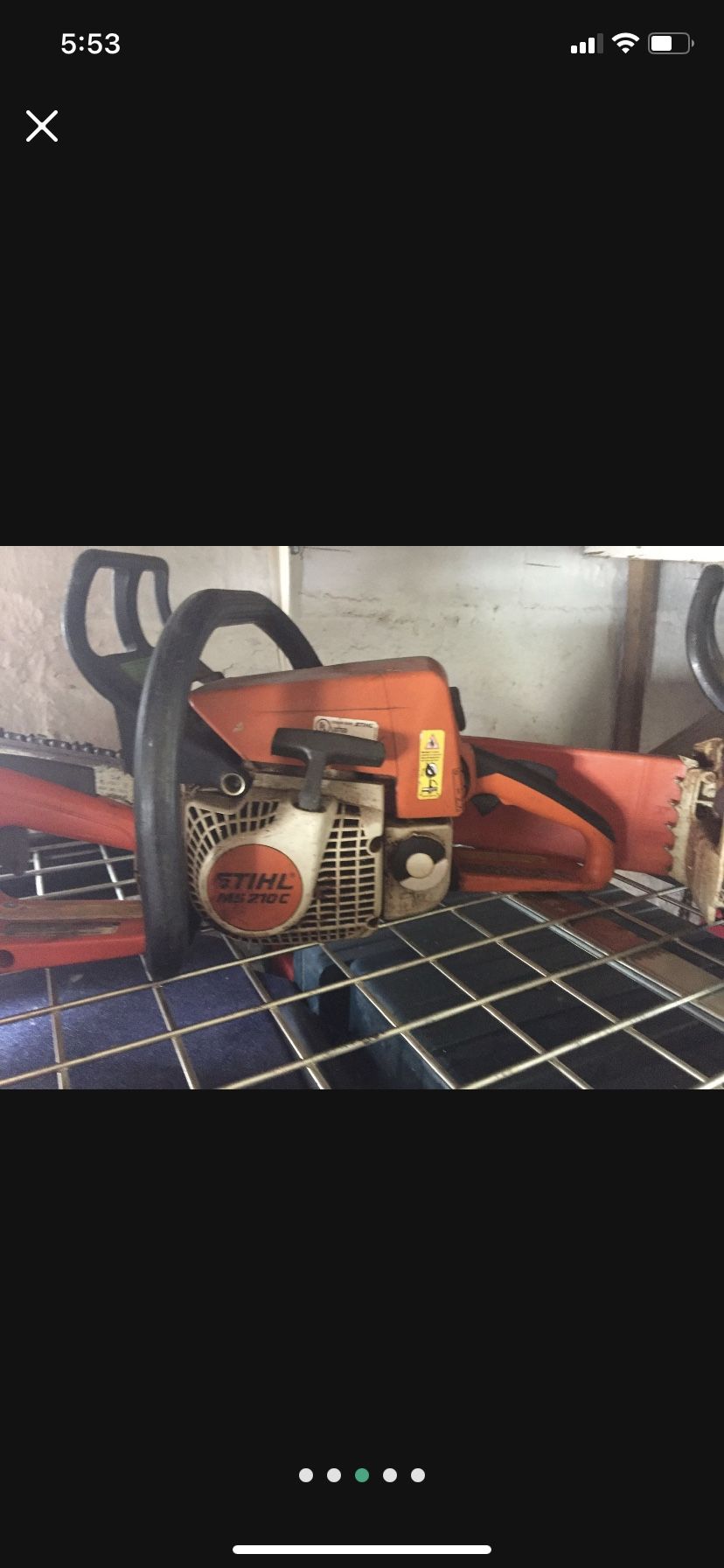 Steel MS 210 Chainsaw