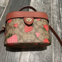 Coach Strawberry Crossbody Bag