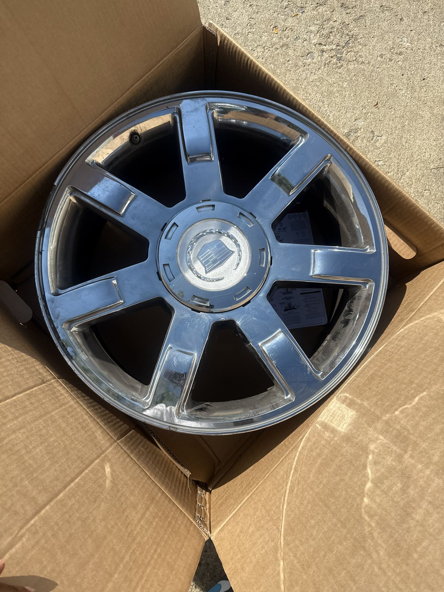 22” Cadillace Escalade 4 Set Rims