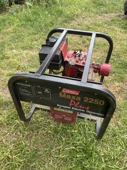 Coleman Maxa 2250W Plus Generator w Tecumseh  5HP Engine
