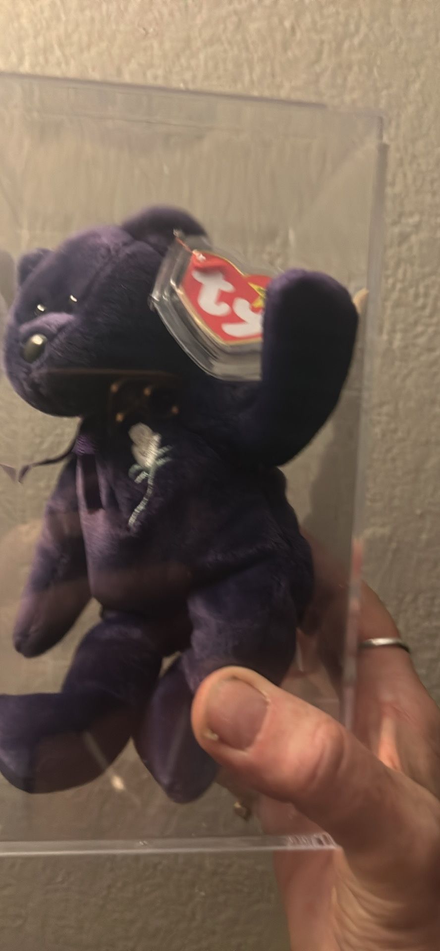 Two Beanie Baby Princess Dianna Large And Sm As ll