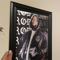 Holographic Rod wave Fan Frame