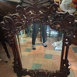 Gorgeous Solid Cherry Wood Mirror