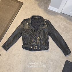 Heavy Duty Classic Women's Motorcycle Jacket