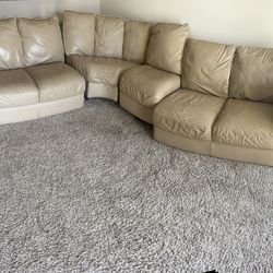 Leather sectional for sale