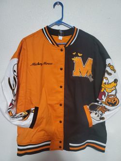Mickey and Friends Varsity Jacket XL. New