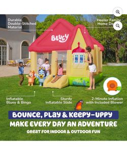 Bluey Mega Bounce House