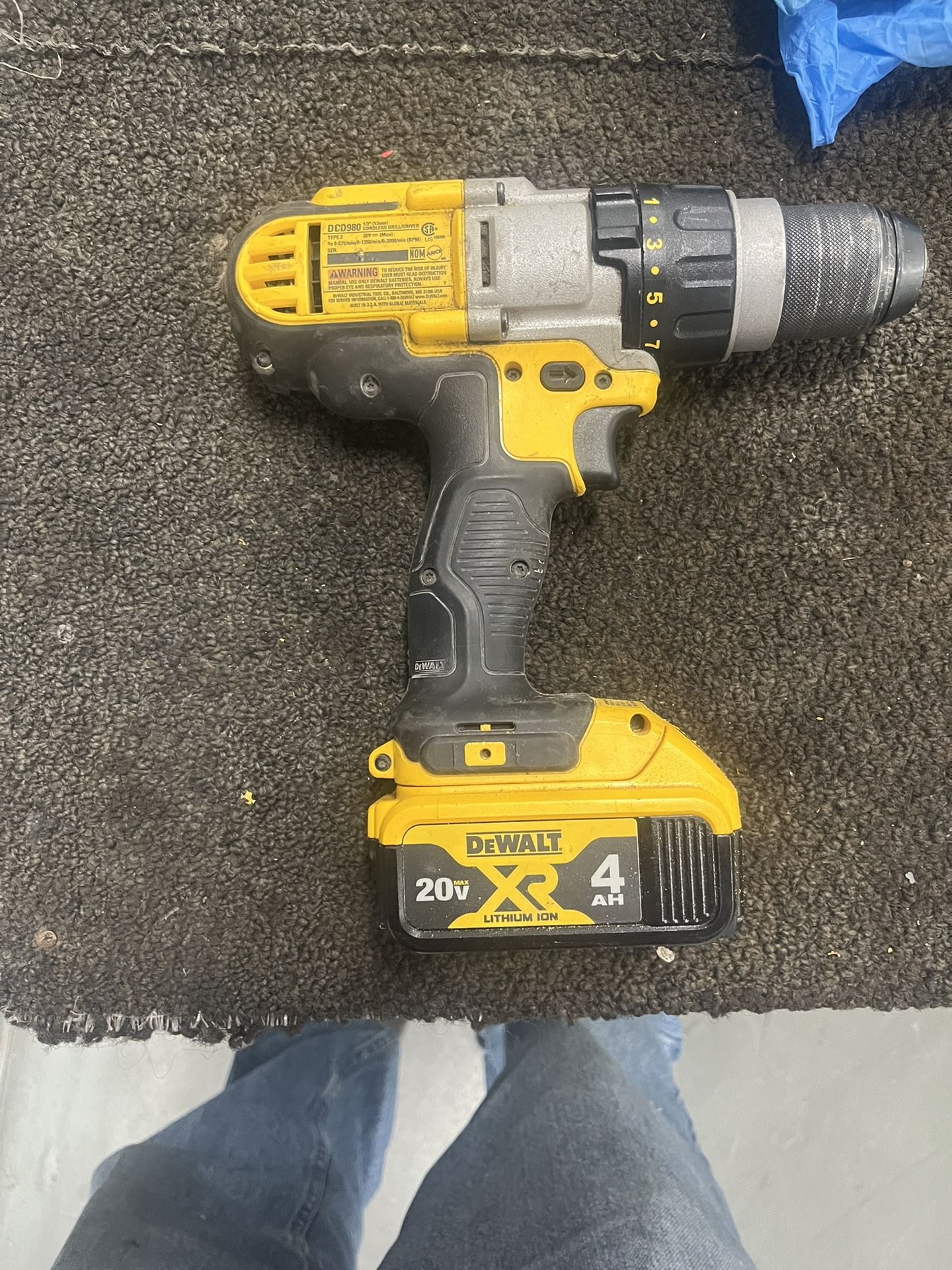 Dewalt Dcd980