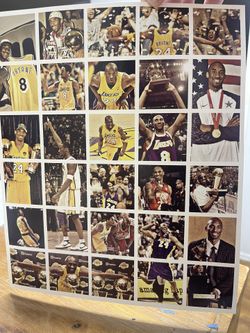Kobe Koby Bryant Puzzle Los Angeles Lakers Basketball Team 81 Piece