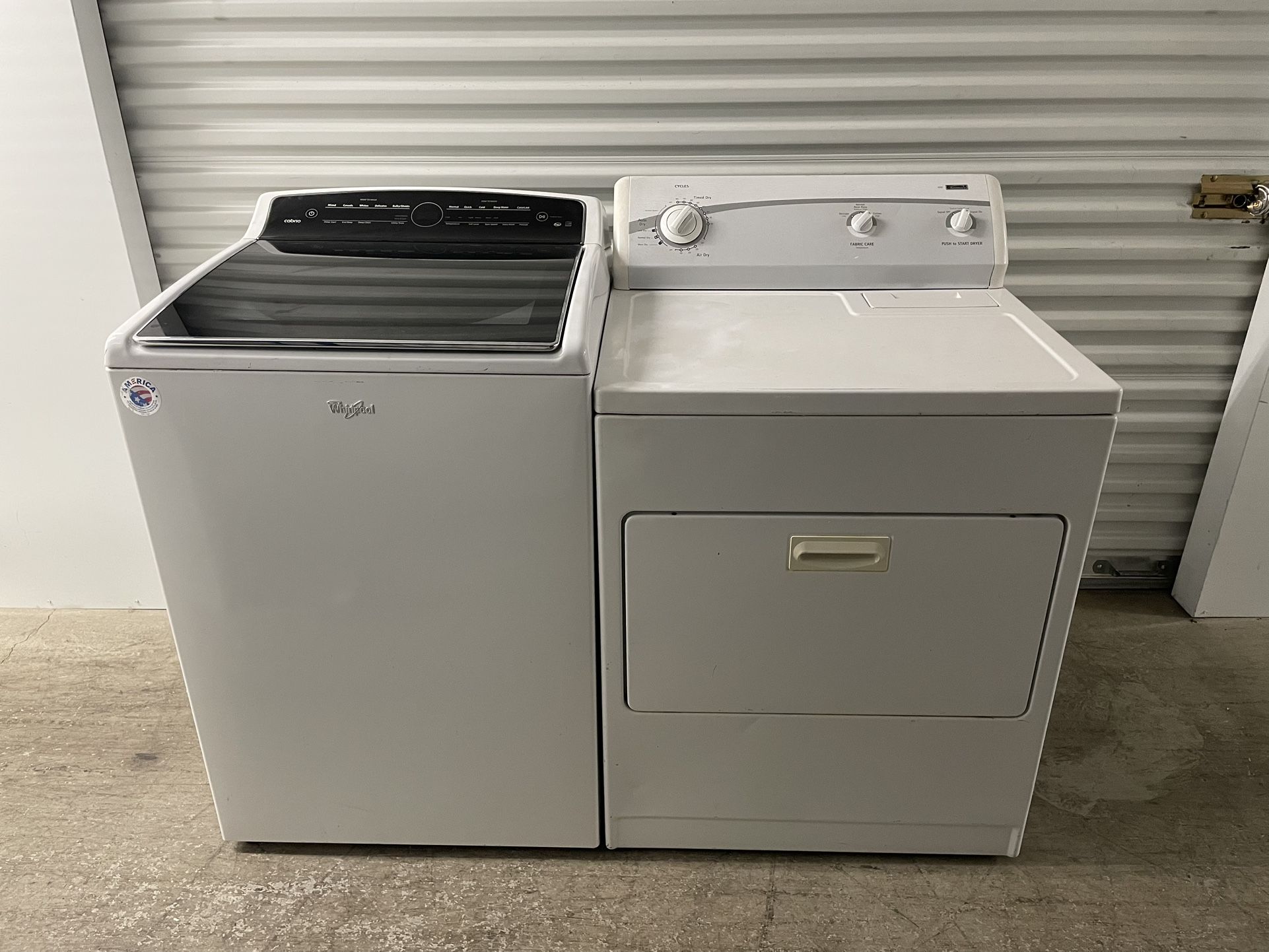 Very Nice Washer and Dryer